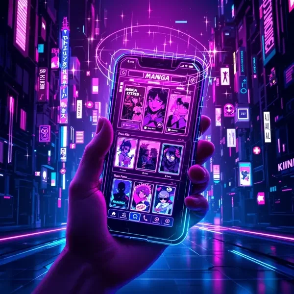 咕咕漫画 APP 手机界面展示